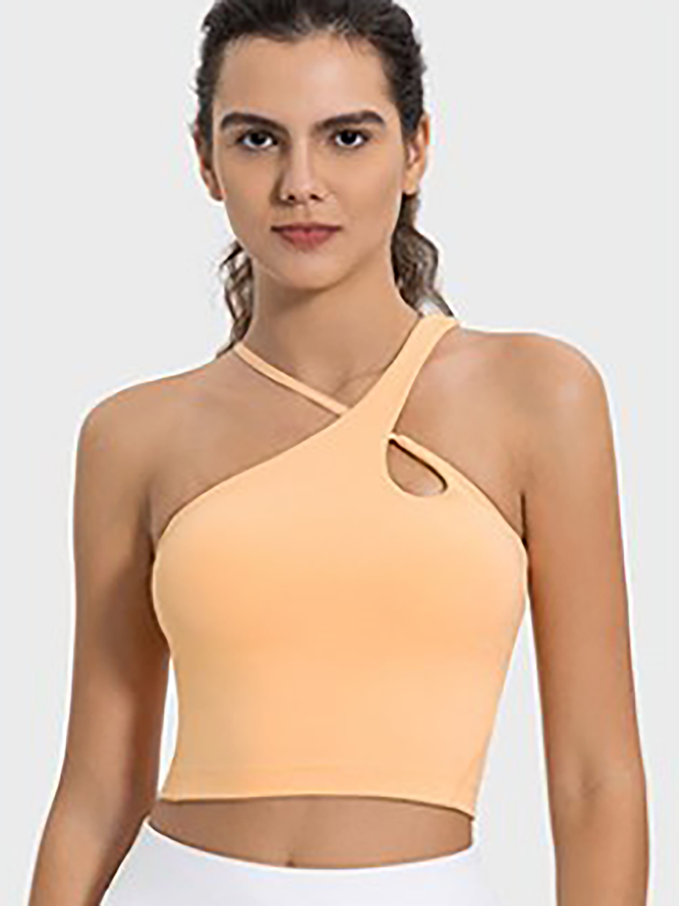 Action Asymm Tank with Built In Bra