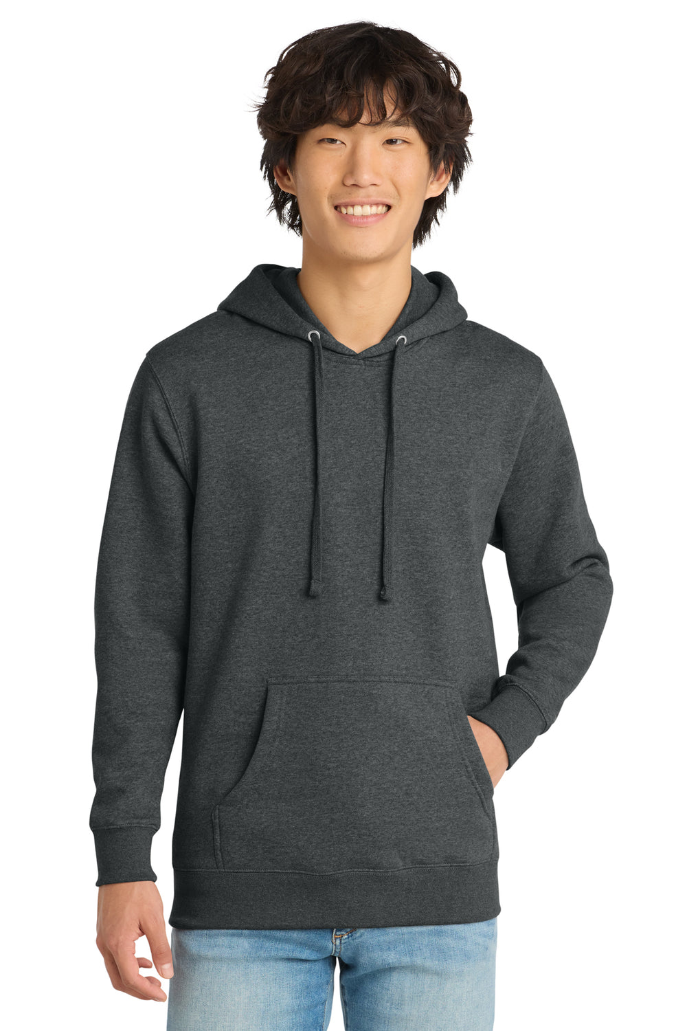 V.I.T. Fleece Hoodie - Heathered Charcoal