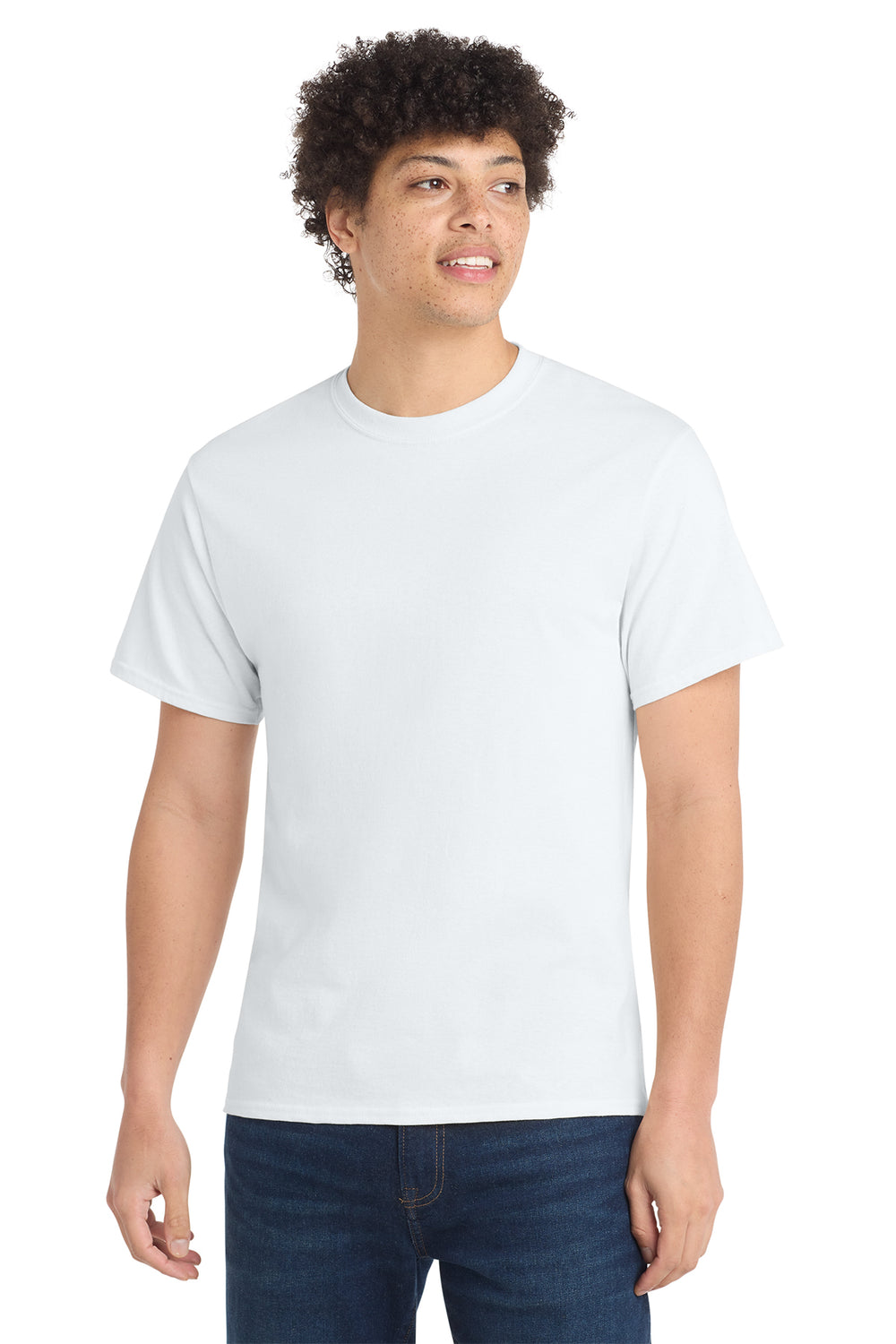 Core Cotton Tee - White