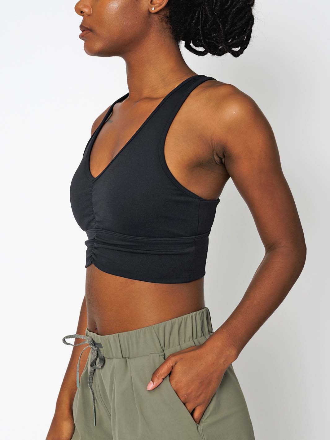 Strength Ruched Crop