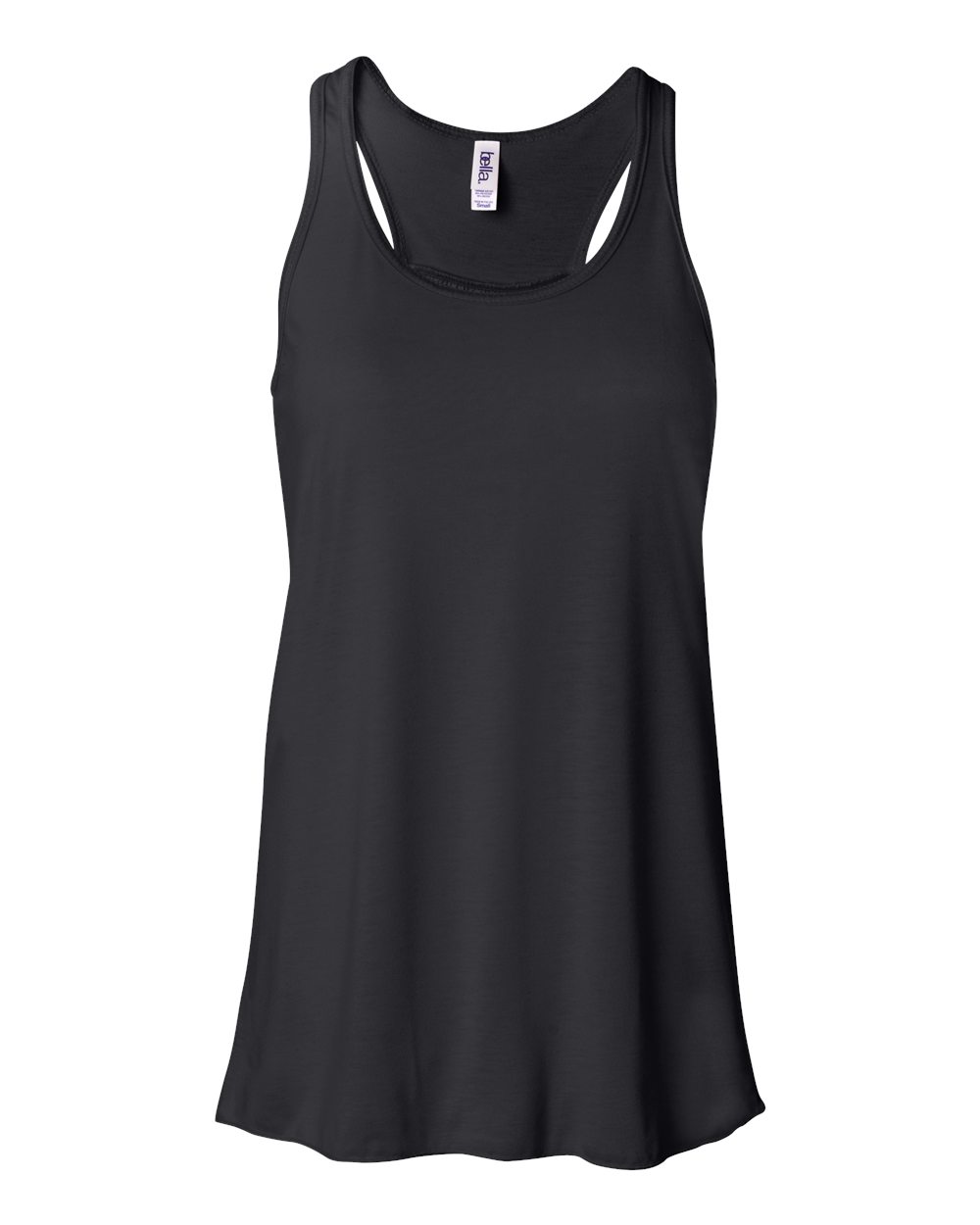 Women's Flowy Racerback Tank - Black