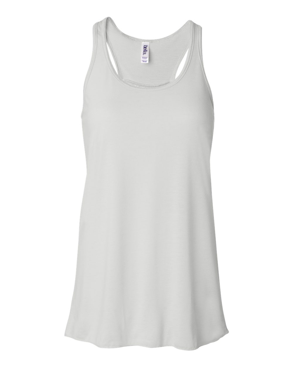 Women's Flowy Racerback Tank - White