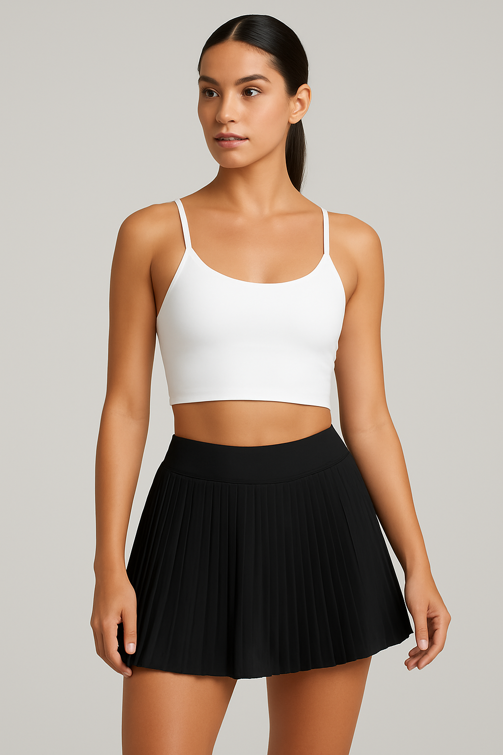 Power Pleats Skirt