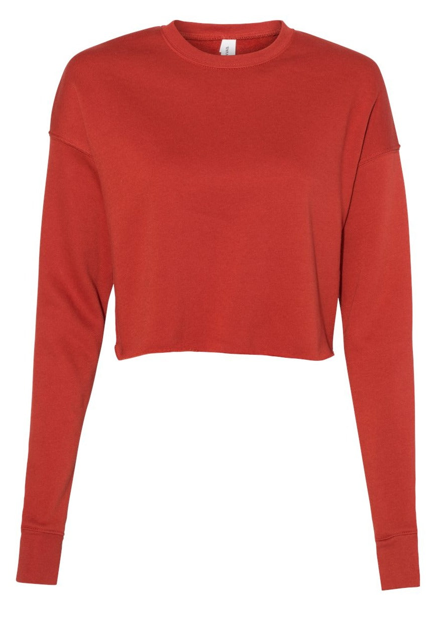 Crop Crewneck Popover