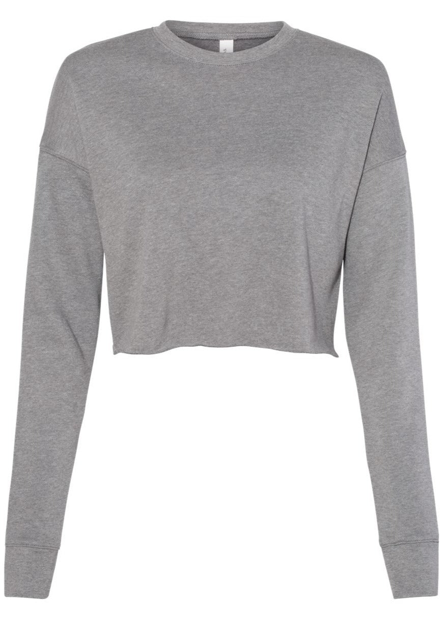 Crop Crewneck Popover