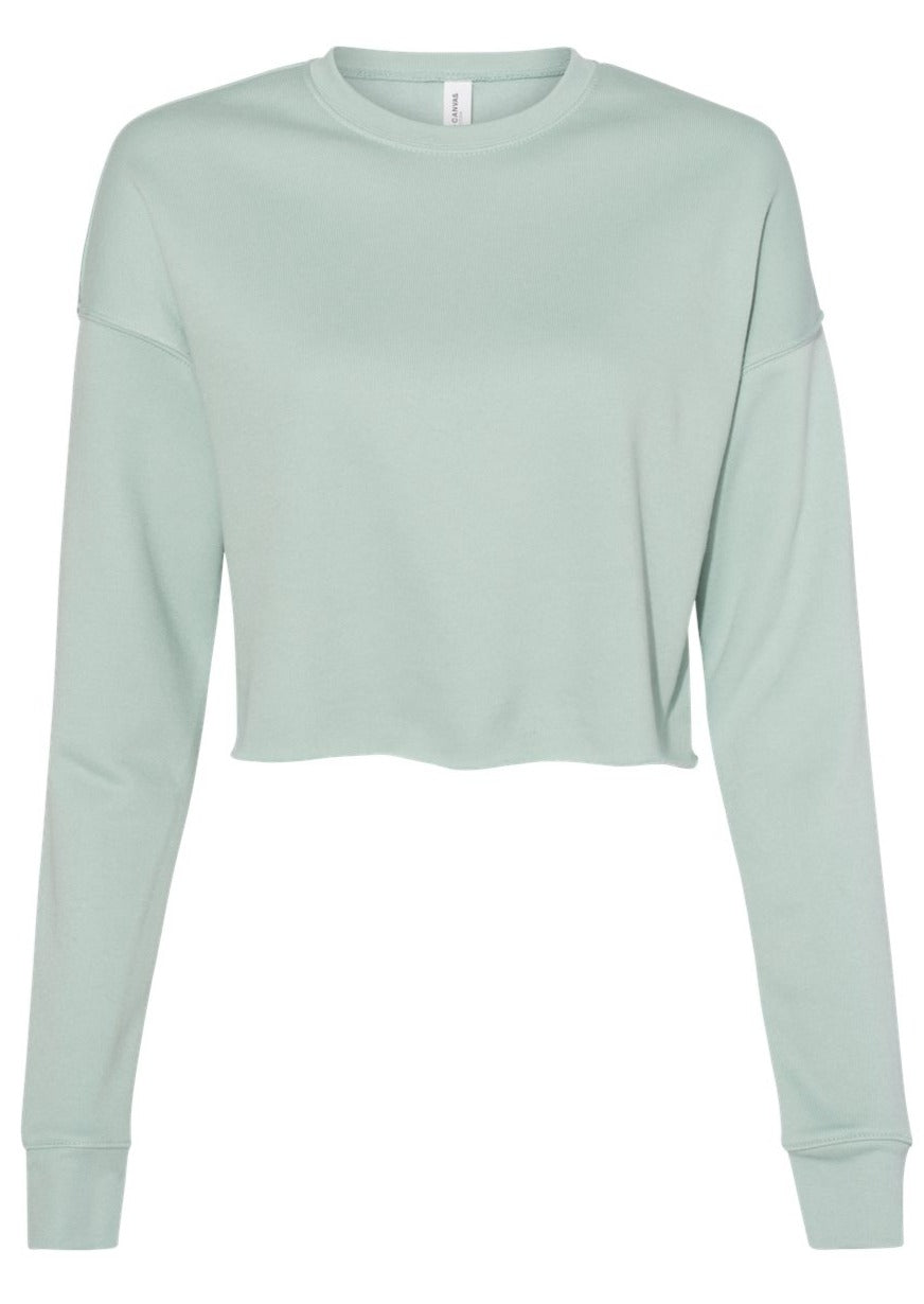 Crop Crewneck Popover