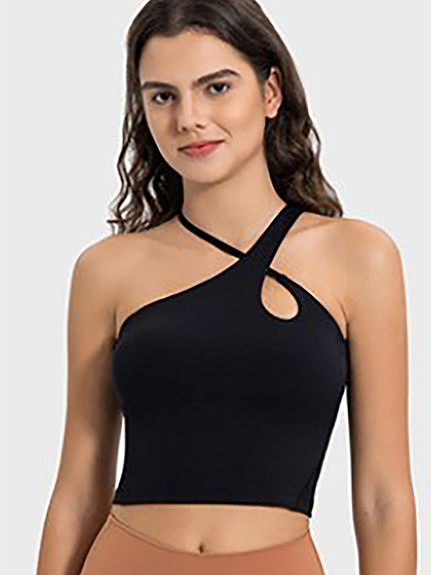 Action Asymm Tank with Built In Bra