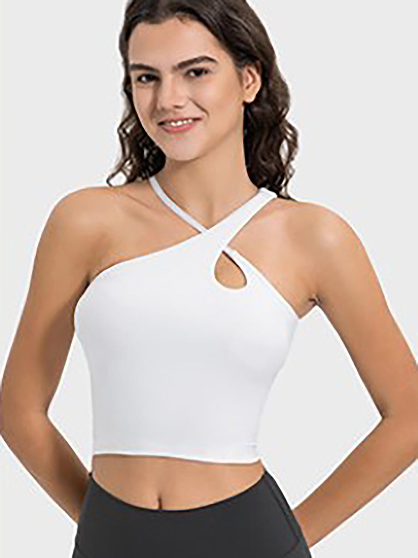 Action Asymm Tank with Built In Bra