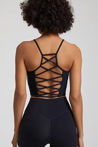 Reaction Strappy Backless Tank