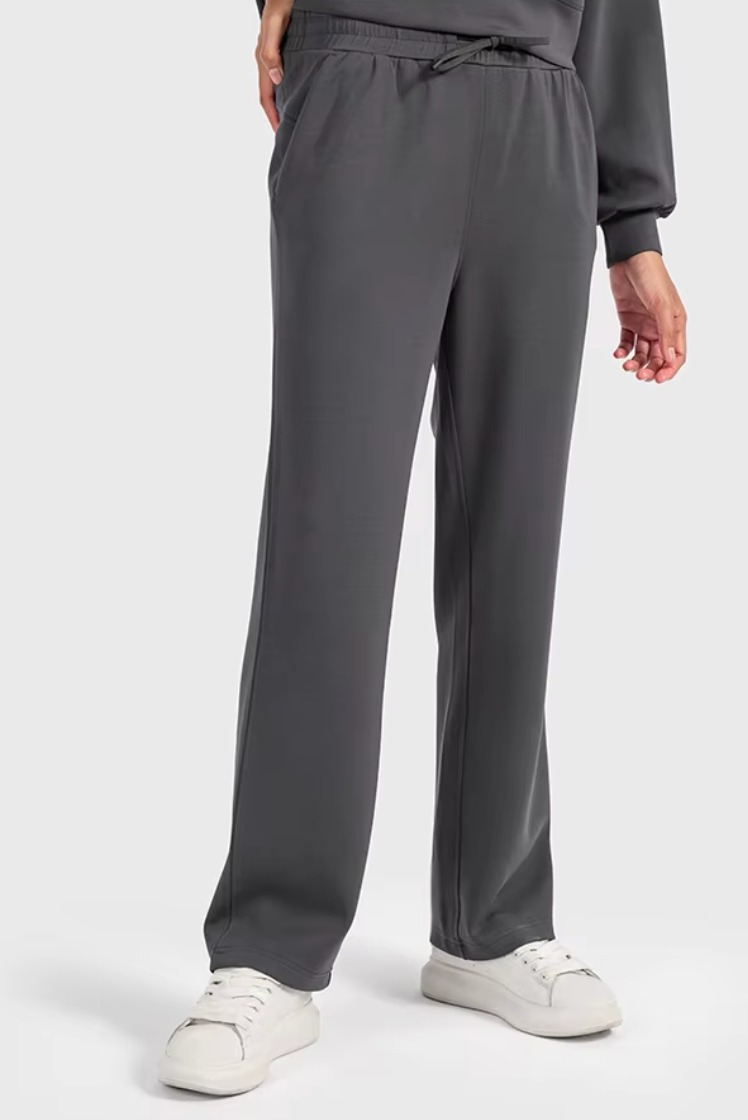 LuxeLounge Straight Leg Trouser