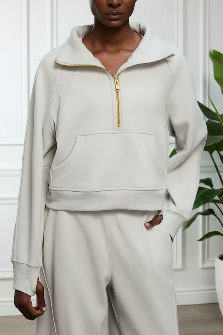 Recovery 1/2 Zip Mock Neck