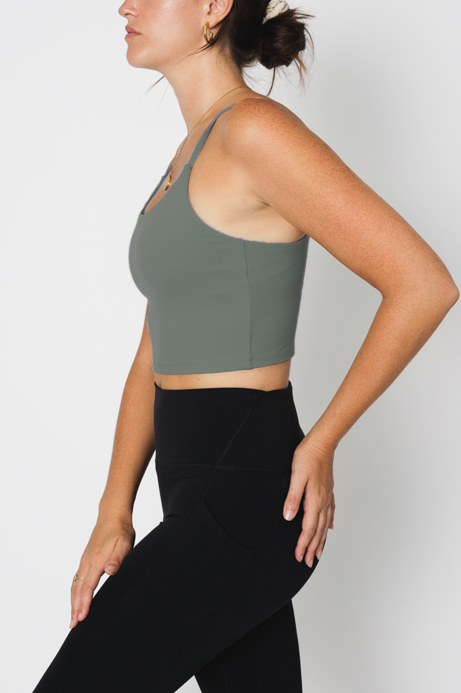 Can Do Cami-Built In Bra-MEAS Active