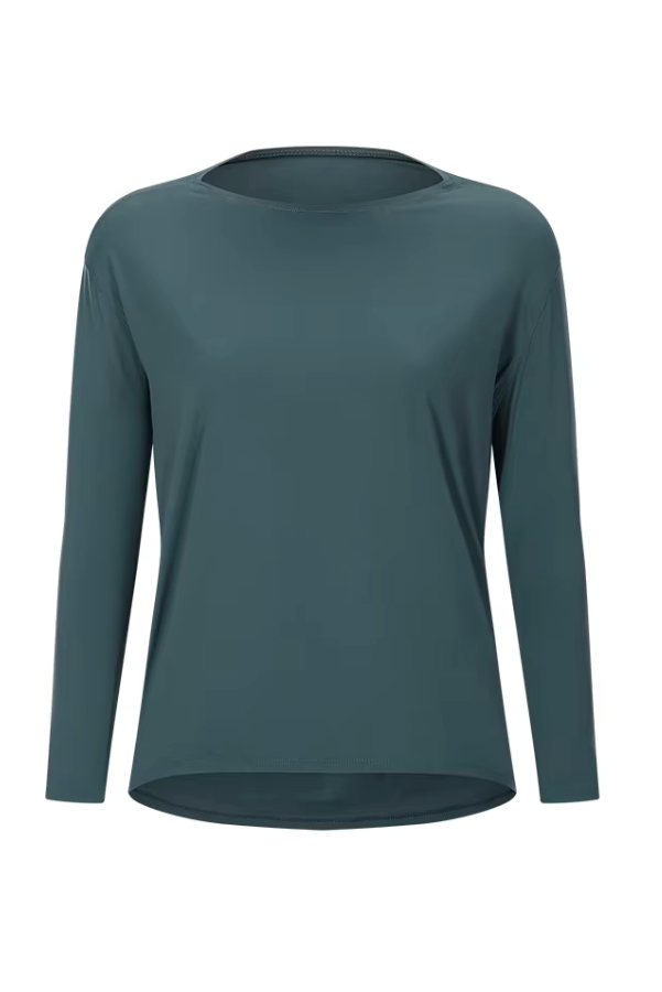 Easy Buttery Long Sleeve Tee-MEAS Active