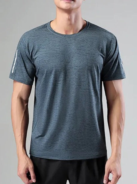 Mens Reflective Tech Tee