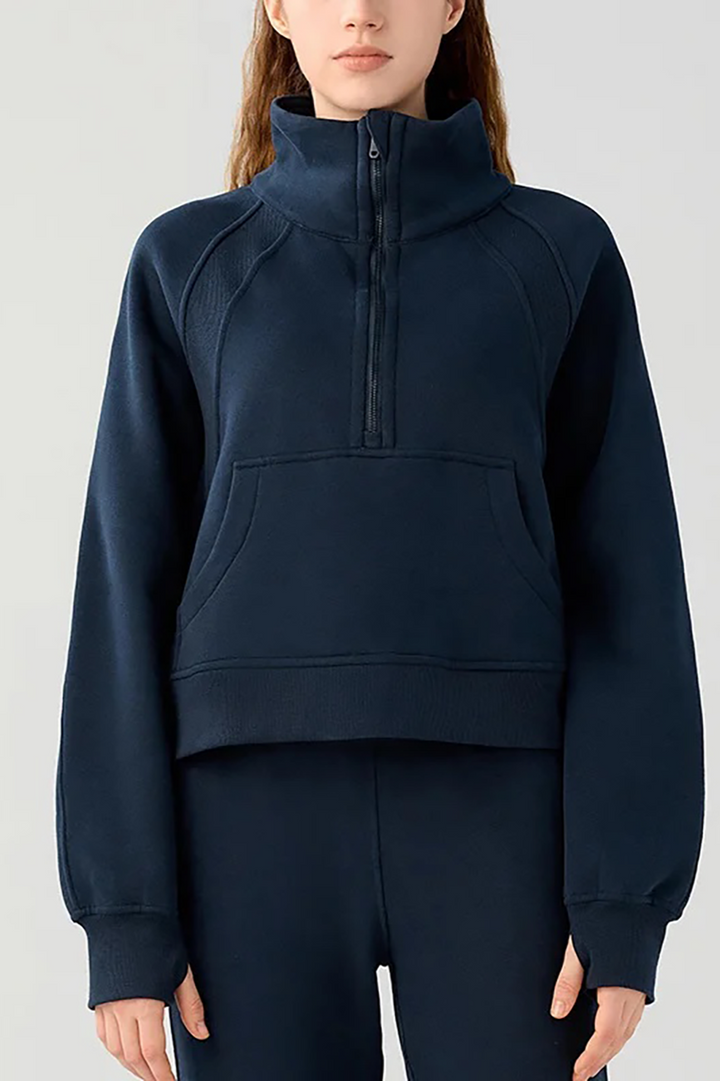 Recovery 1/2 Zip Mock Neck