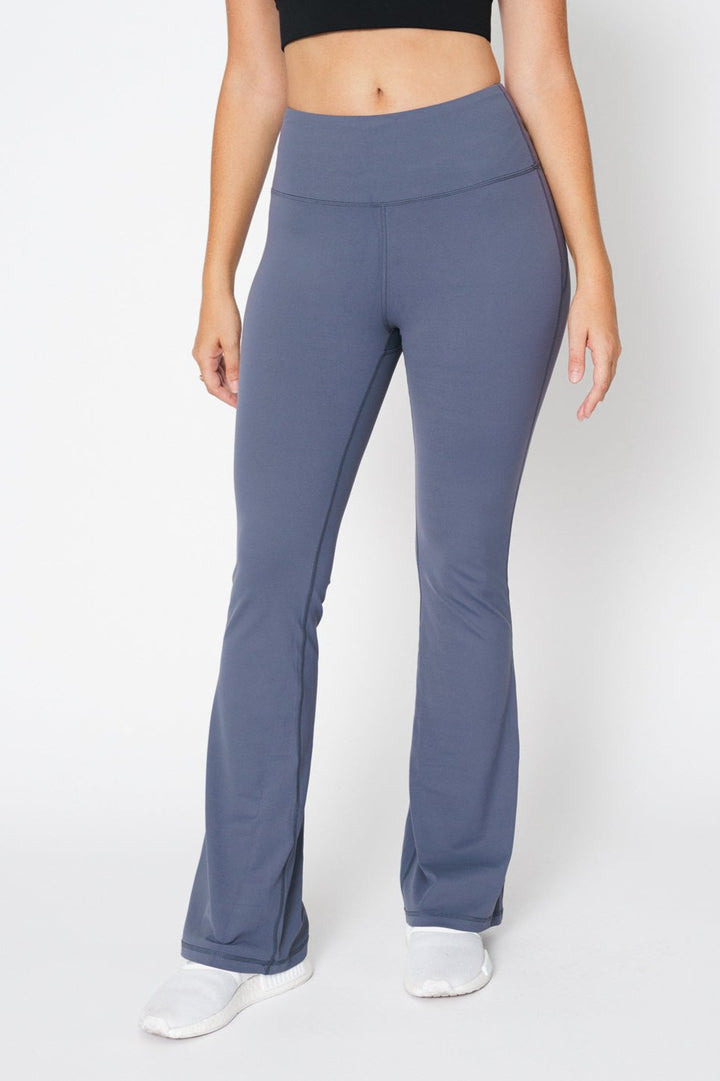 High Rise Flare Legging-MEAS Active