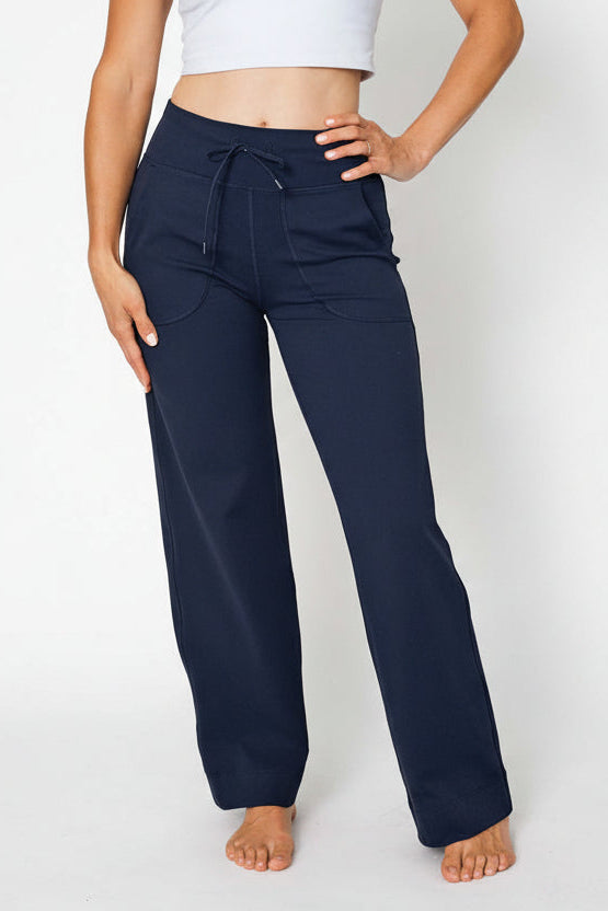 Lounge Wide Leg Pant-MEAS Active