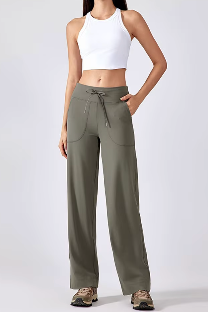 Lounge Wide Leg Pant-MEAS Active