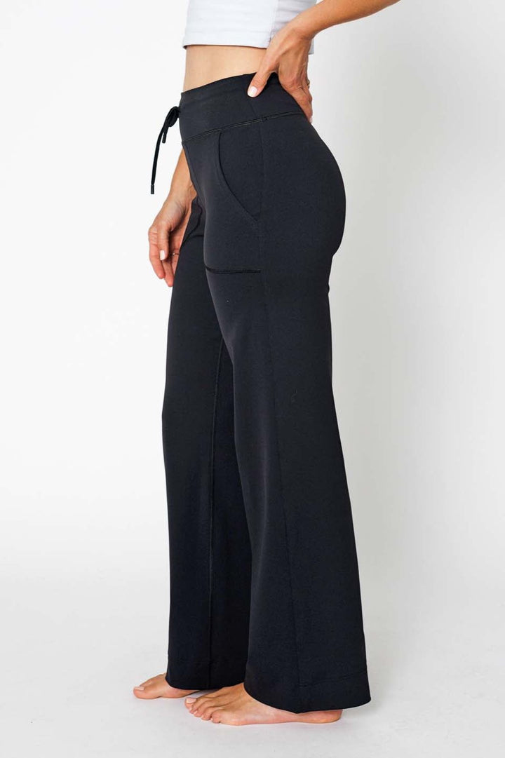 Lounge Wide Leg Pant-MEAS Active