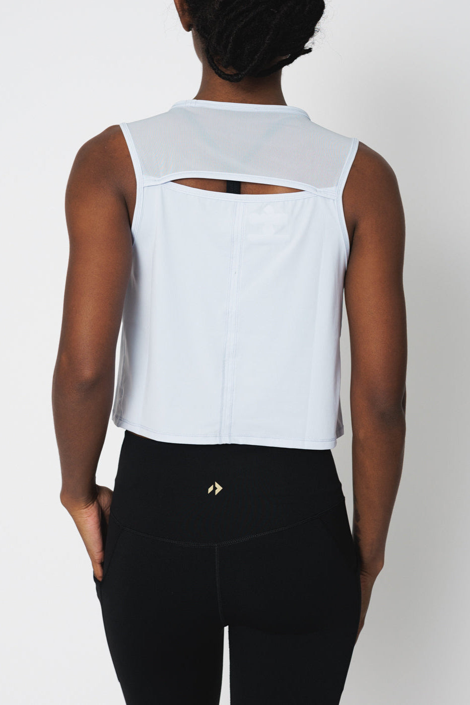 Momentum Mesh Crop Tank-MEAS Active