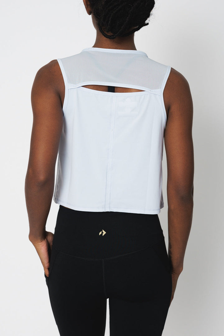 Momentum Mesh Crop Tank-MEAS Active