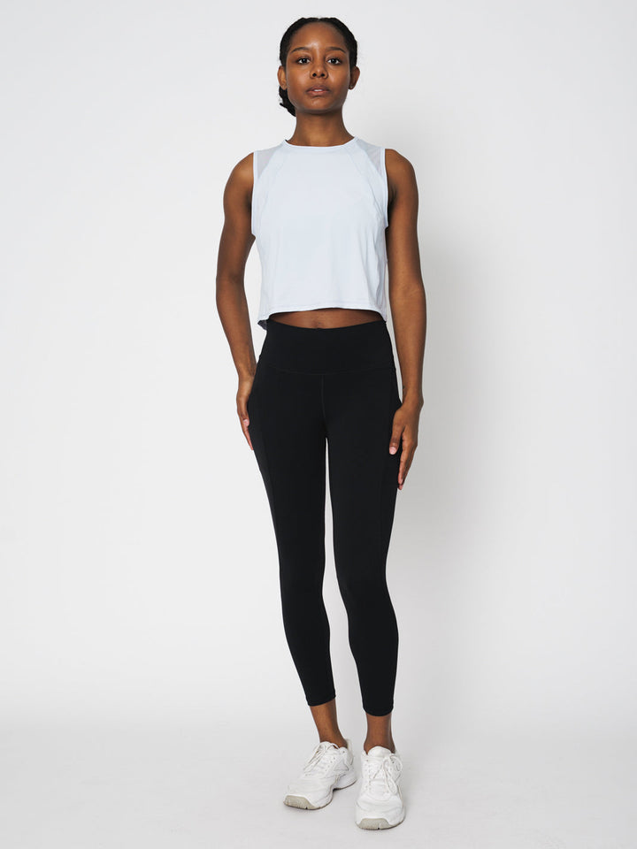 Momentum Mesh Crop Tank-MEAS Active