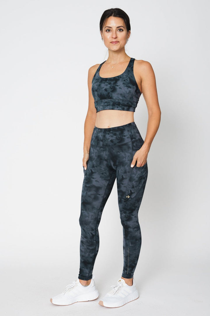 Motivate Strappy Longline Bra-MEAS Active