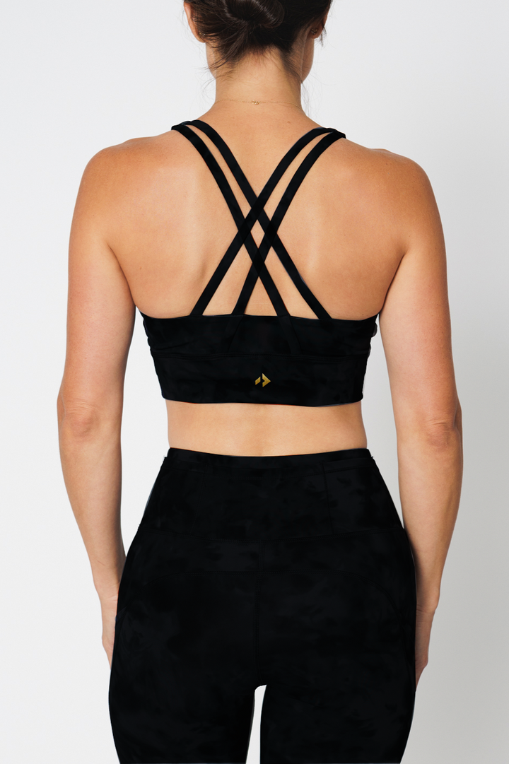 Motivate Strappy Longline Bra-MEAS Active