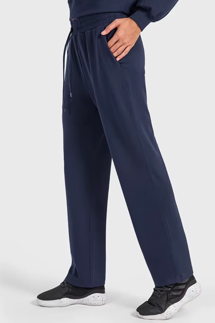 LuxeLounge Straight Leg Trouser