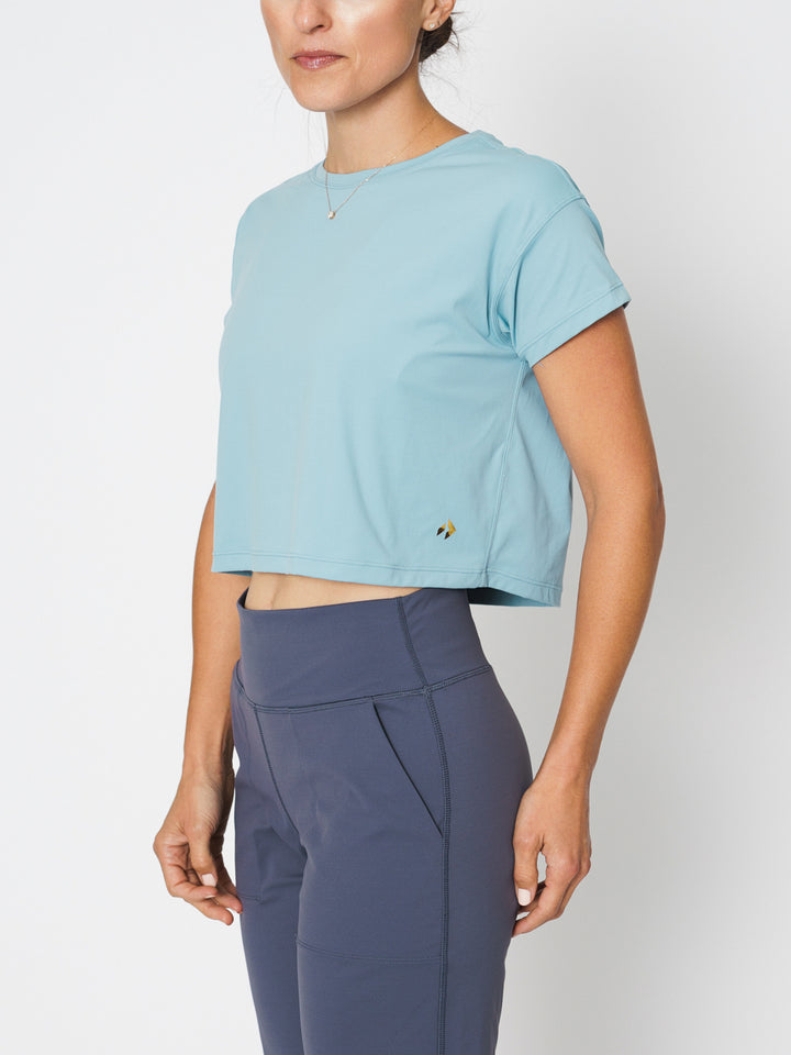 Power Crop Tee-MEAS Active