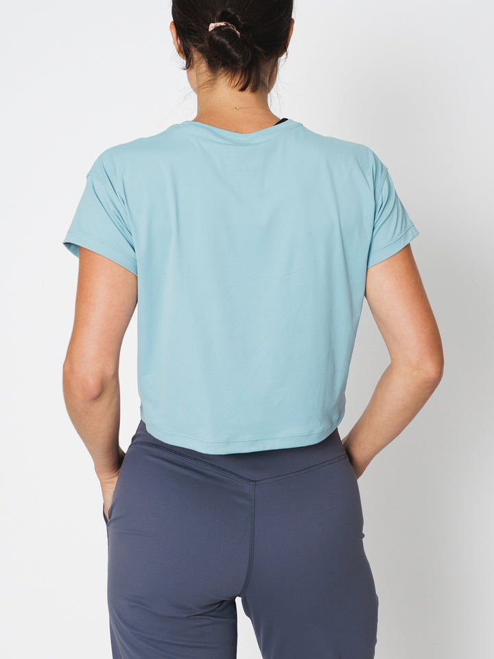 Power Crop Tee-MEAS Active