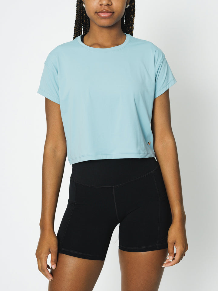 Power Crop Tee-MEAS Active