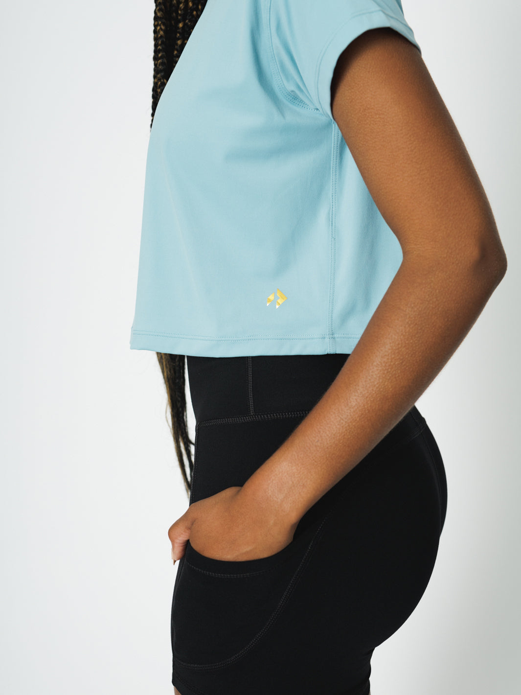 Power Crop Tee-MEAS Active