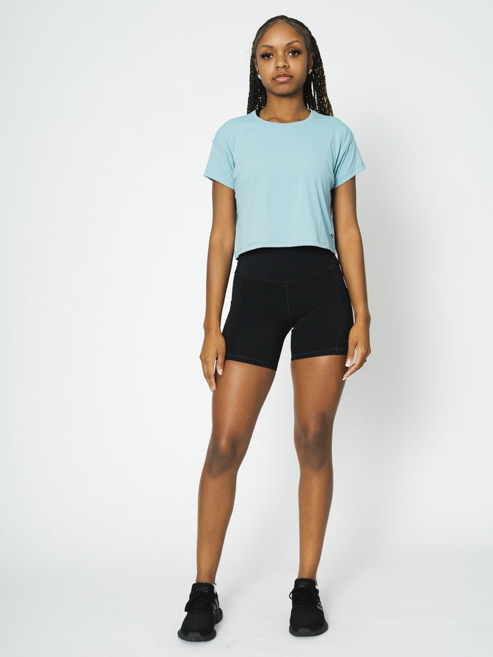 Power Crop Tee-MEAS Active