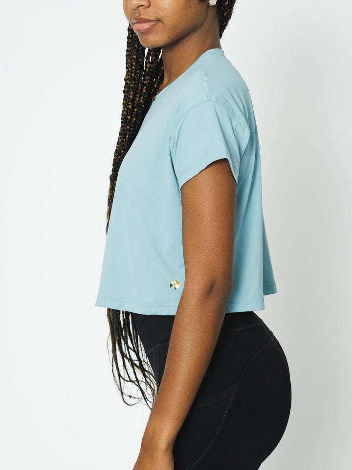 Power Crop Tee-MEAS Active