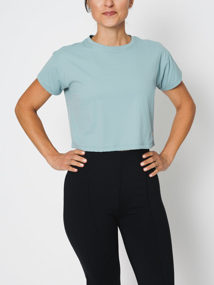 Power Crop Tee-MEAS Active