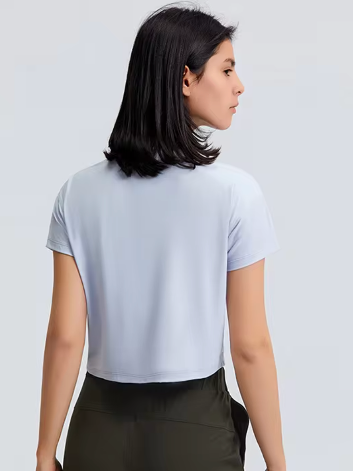 Power Crop Tee-MEAS Active