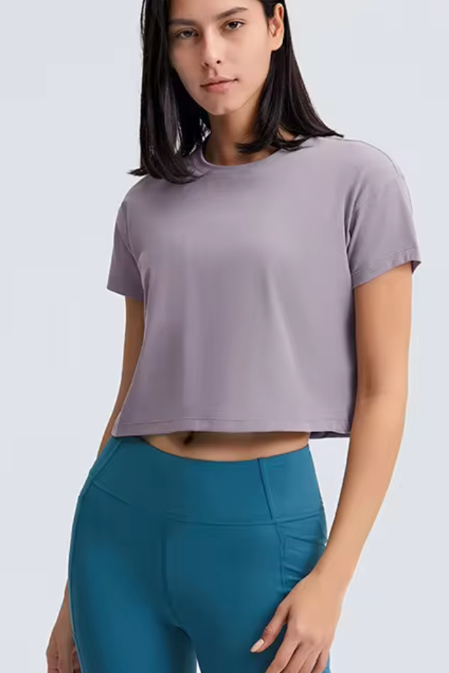 Power Crop Tee-MEAS Active