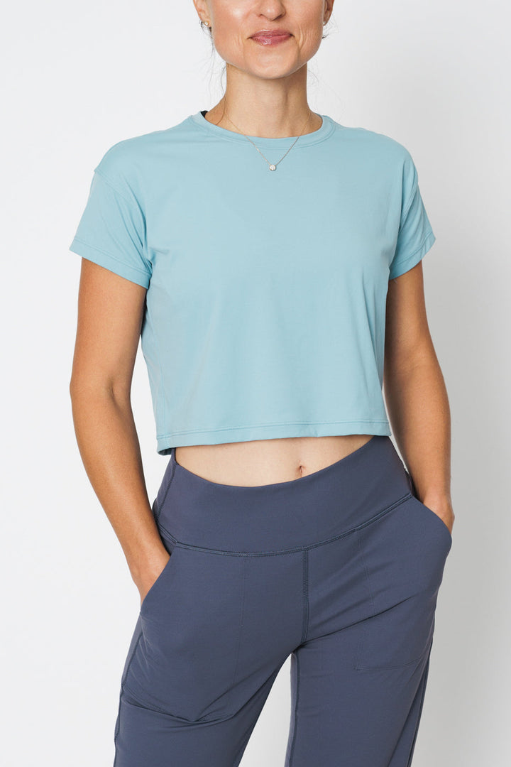 Power Crop Tee-MEAS Active