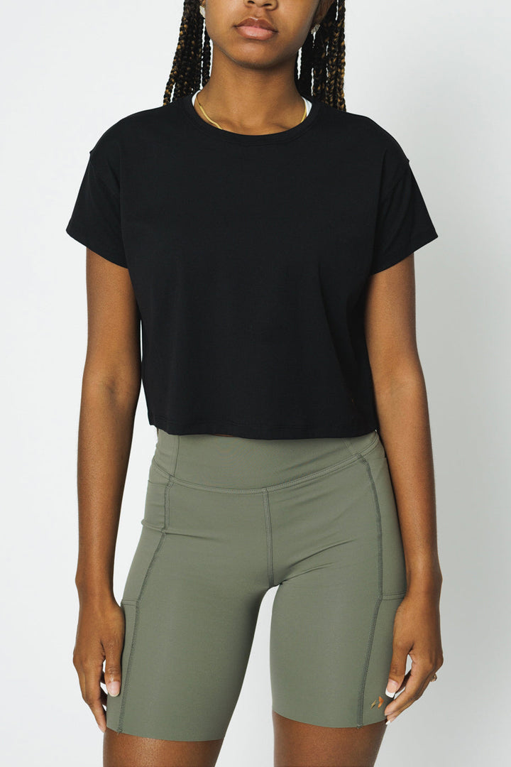 Power Crop Tee-MEAS Active