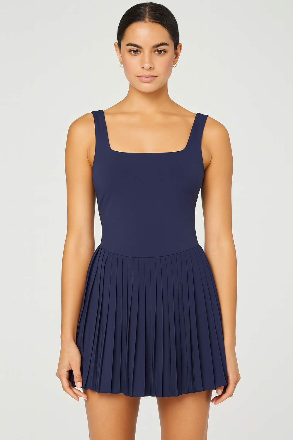 Power Pleats Dress-MEAS Active