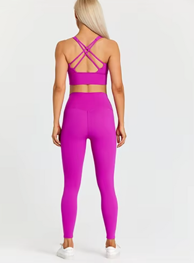 React Strappy Back Sports Bra