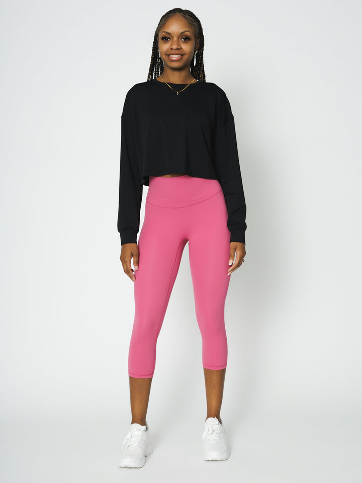 Sculpt Seam Free Capri-19"