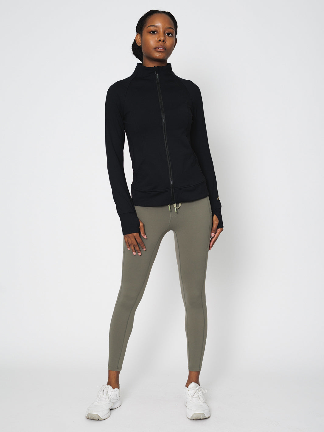 All Day Hustle Zip Front Jacket