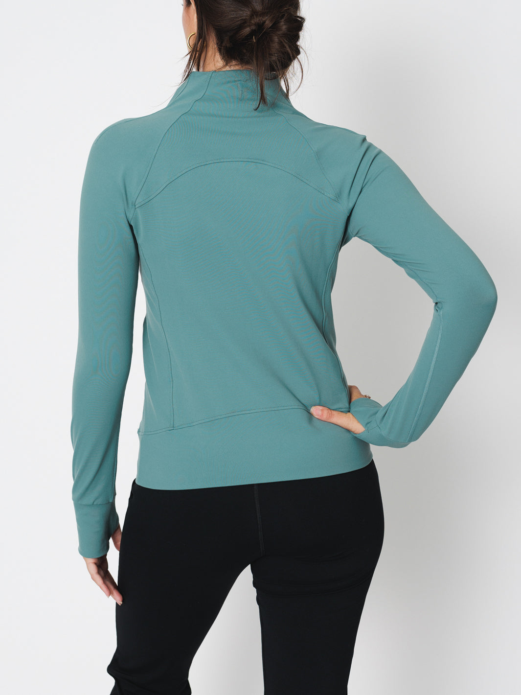 All Day Hustle Zip Front Jacket