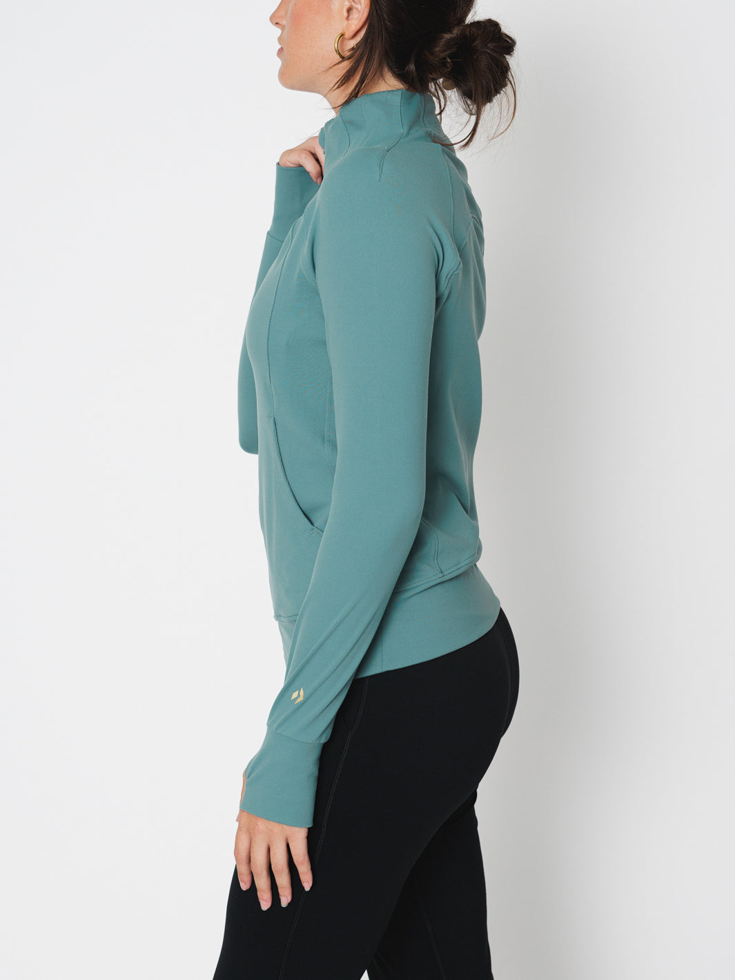 All Day Hustle Zip Front Jacket