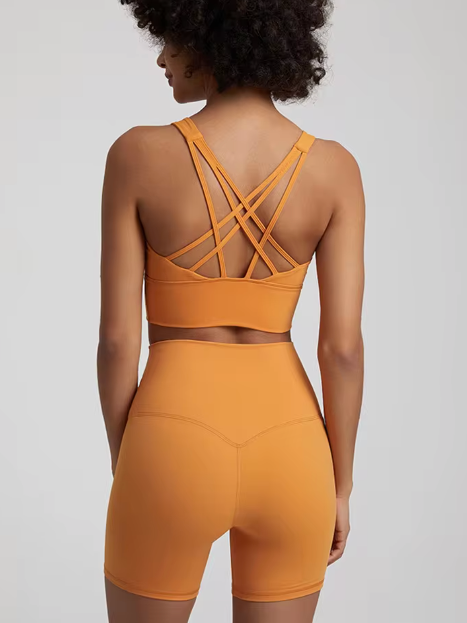 Reaction Strappy Back Bra