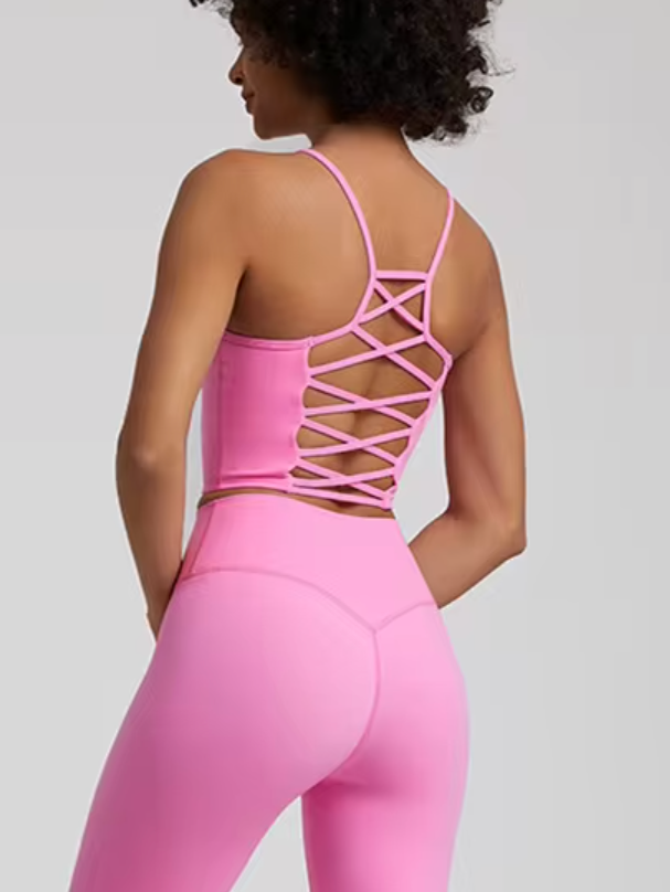 Reaction Strappy Backless Tank