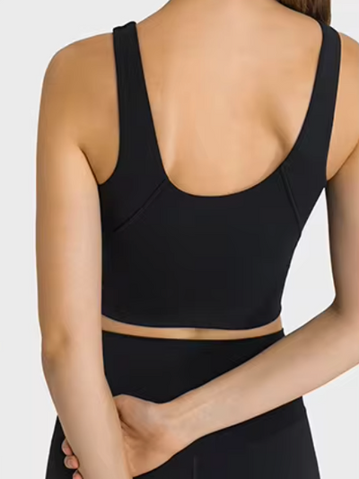 Supreme Crop Tank with Built in Bra