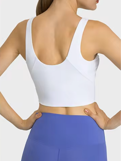 Supreme Crop Tank with Built in Bra